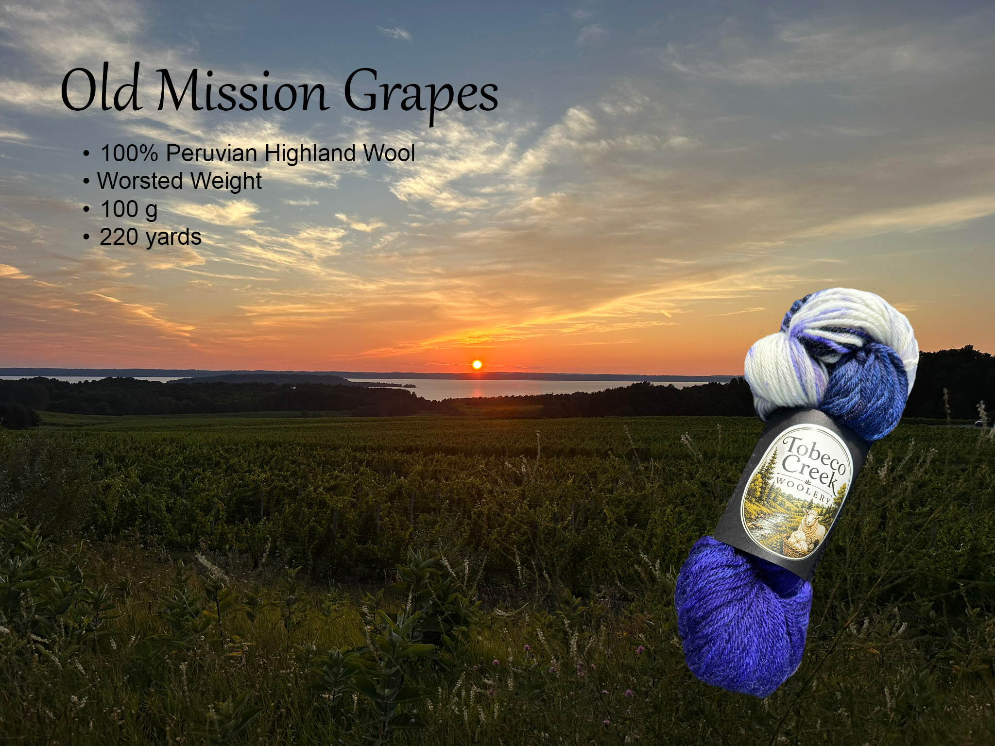 Old Mission Grapes colorway feature image