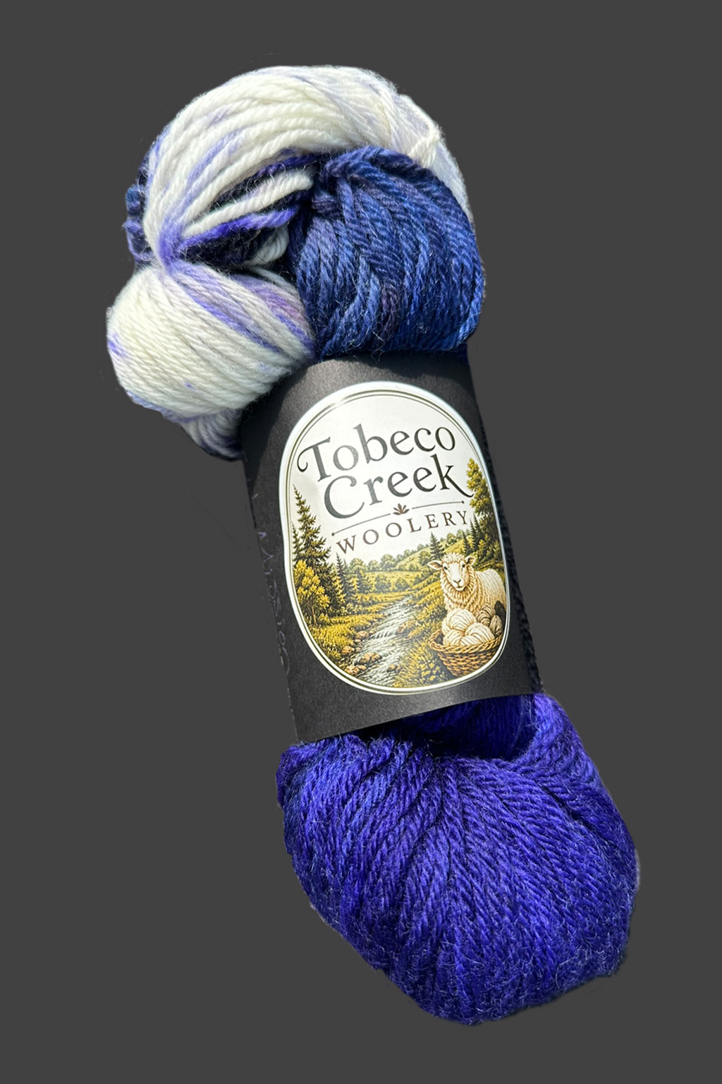Old Mission Grapes hand-dyed yarn