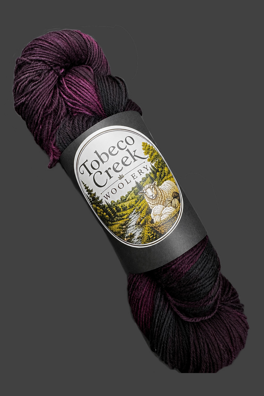 Traverse City Sweet Cherry hand-dyed yarn